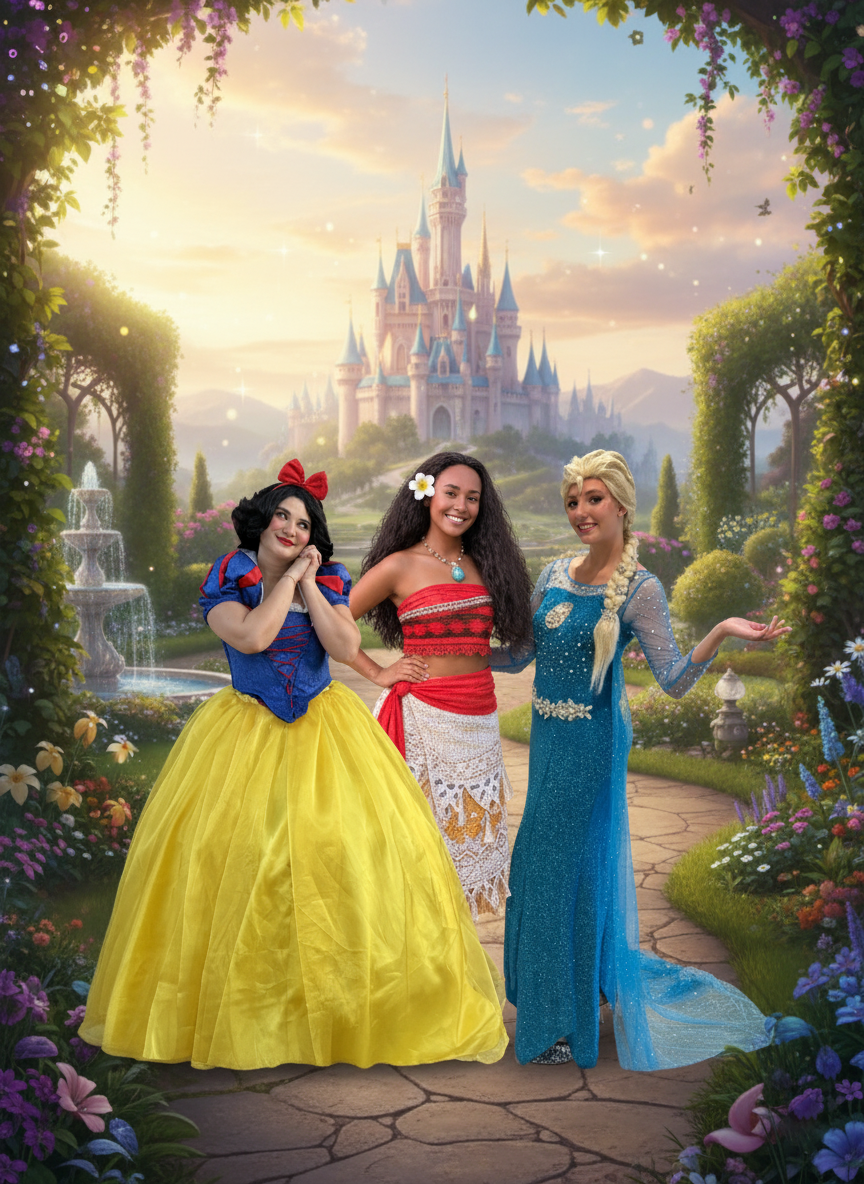 Princess Deluxe Show - Choose 3 Royal Characters | Imagine Occasions