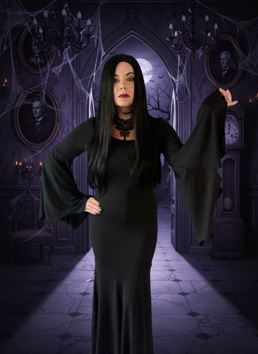 Morticia Performance for Kids' Parties & Events | Imagine Occasions