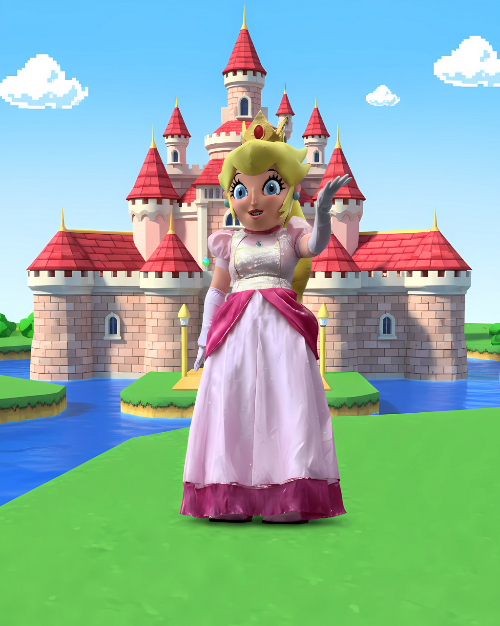 Princess Peach Performance for Kids' Parties & Events | Imagine Occasions